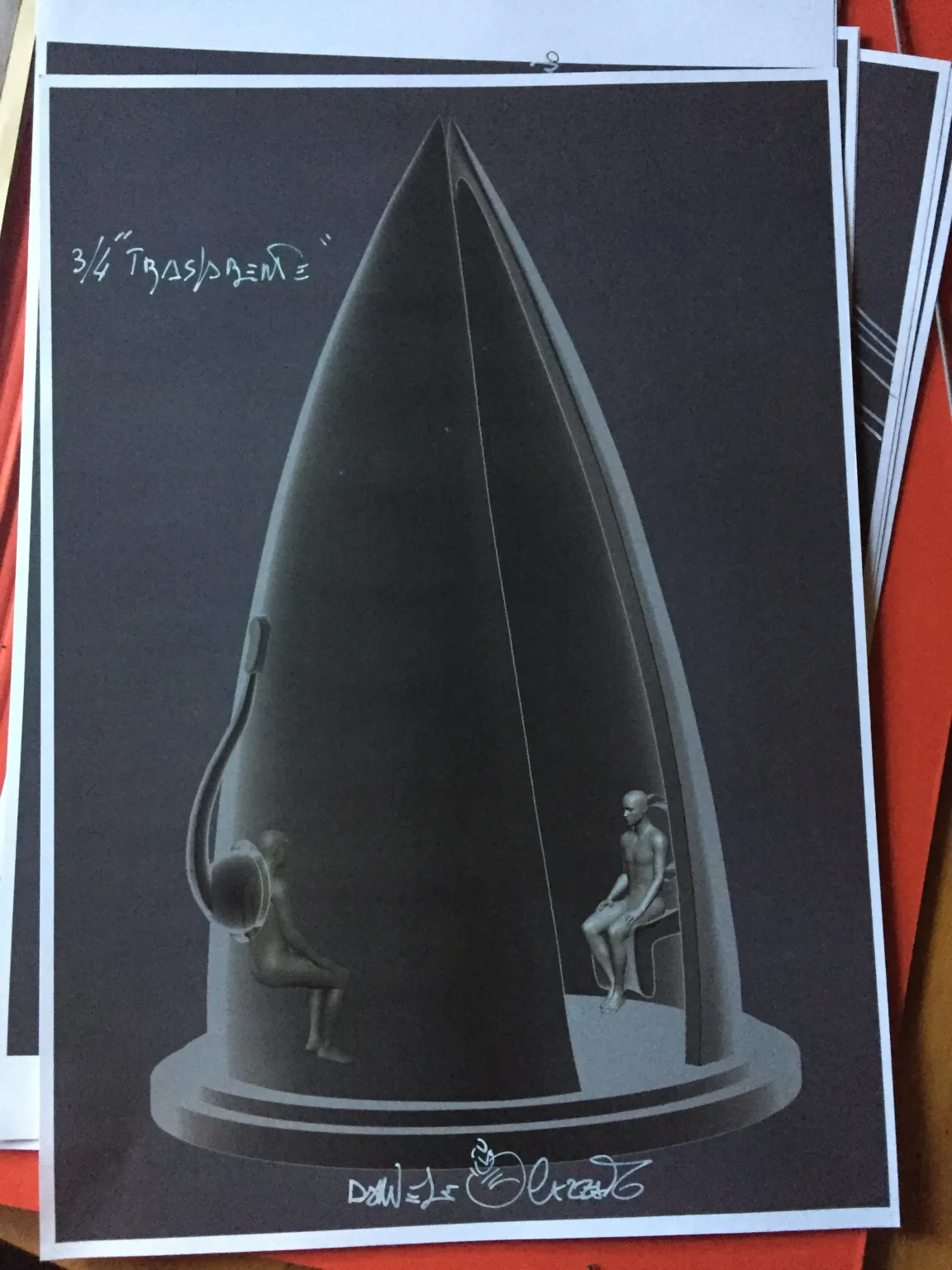 Le Vele UFO — making of, 6